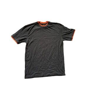 Taco Bell Men's Diablo Next Level Hot Sauce T Shirt Gray Orange Lined Men’s M